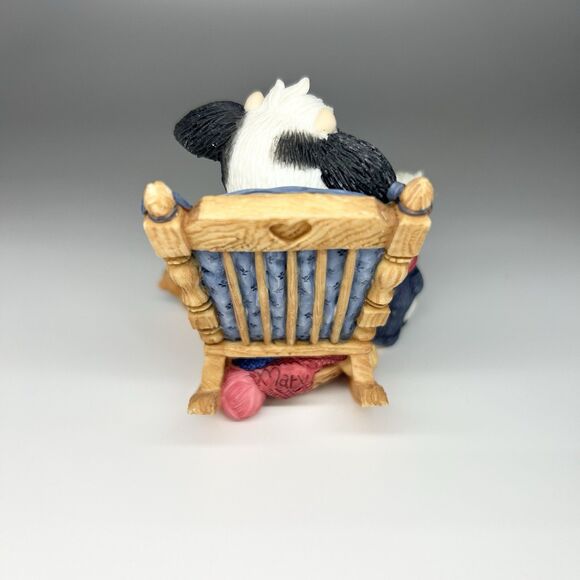 Enesco Mary's Moo Moos Yarning For Moo-Mies Attention Early Release COMPLETE CIB - Picture 6 of 15